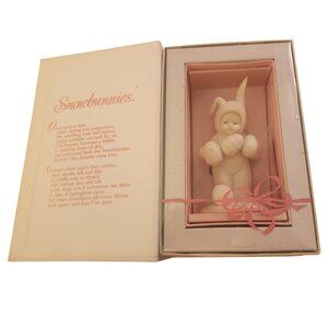 Dept 56 Easter Snowbunnies #2601-8 "Oops! I Dropped One" (1994) w/Box